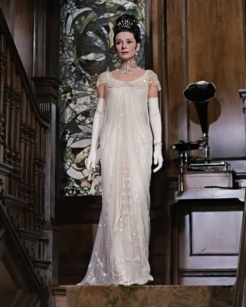 Picture of: Audrey wearing stunning ball gown in My Fair Lady, – “Audrey