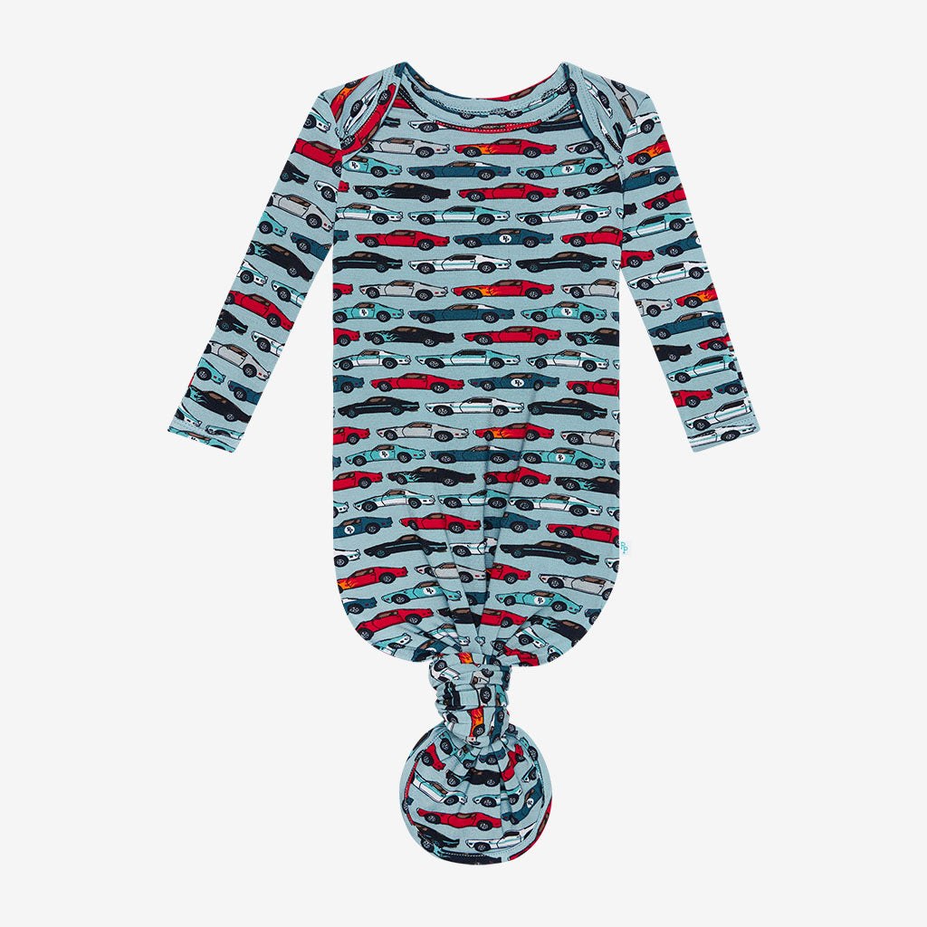 Picture of: Cars Blue Baby Layette Gown  Miles