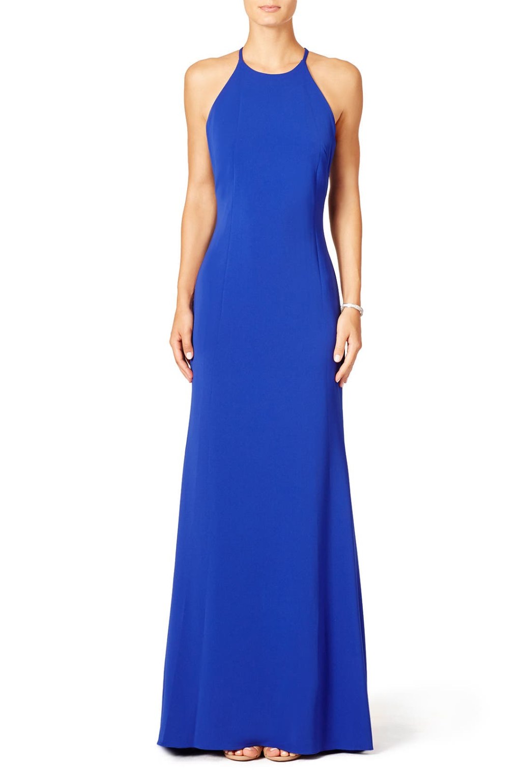 Picture of: Cobalt Racing Gown by Badgley Mischka for $  Rent the Runway