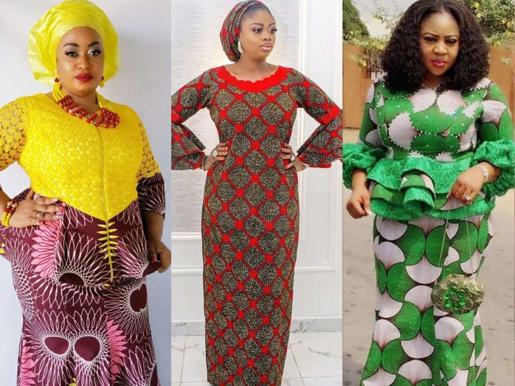 Picture of: Latest Ankara Styles for Older Mothers in  – Kaybee Fashion Styles