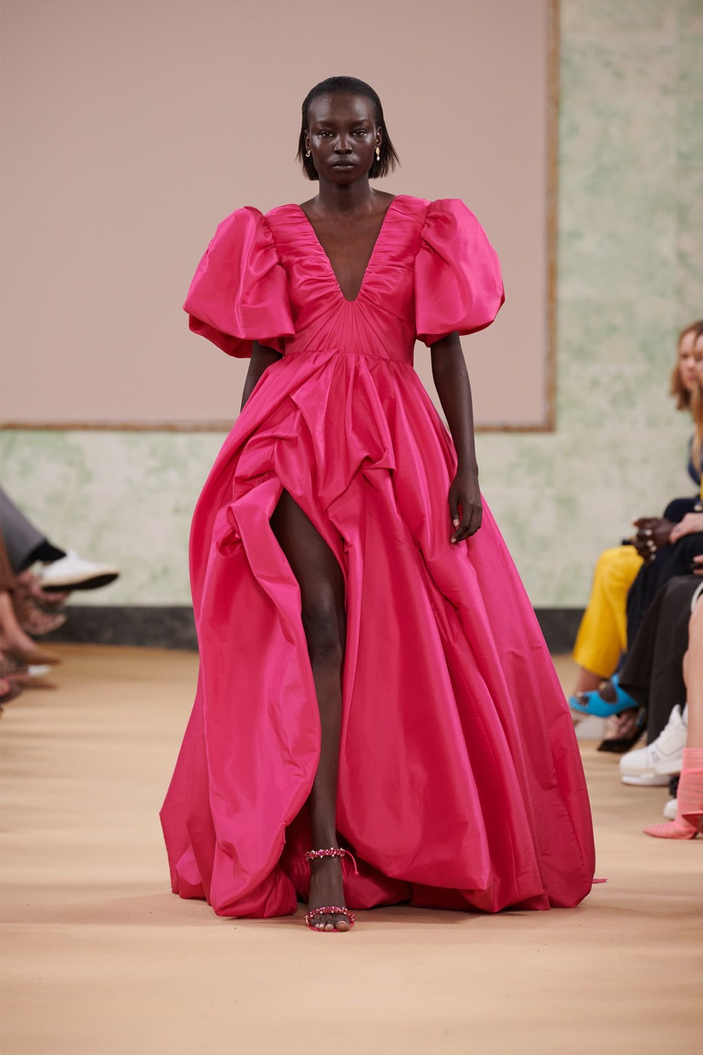 Picture of: Manifestation Gown  Fuchsia  Aje – Aje AU