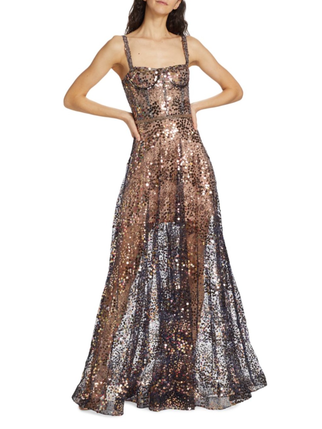 Picture of: Midnight Noir Sequin Gown
