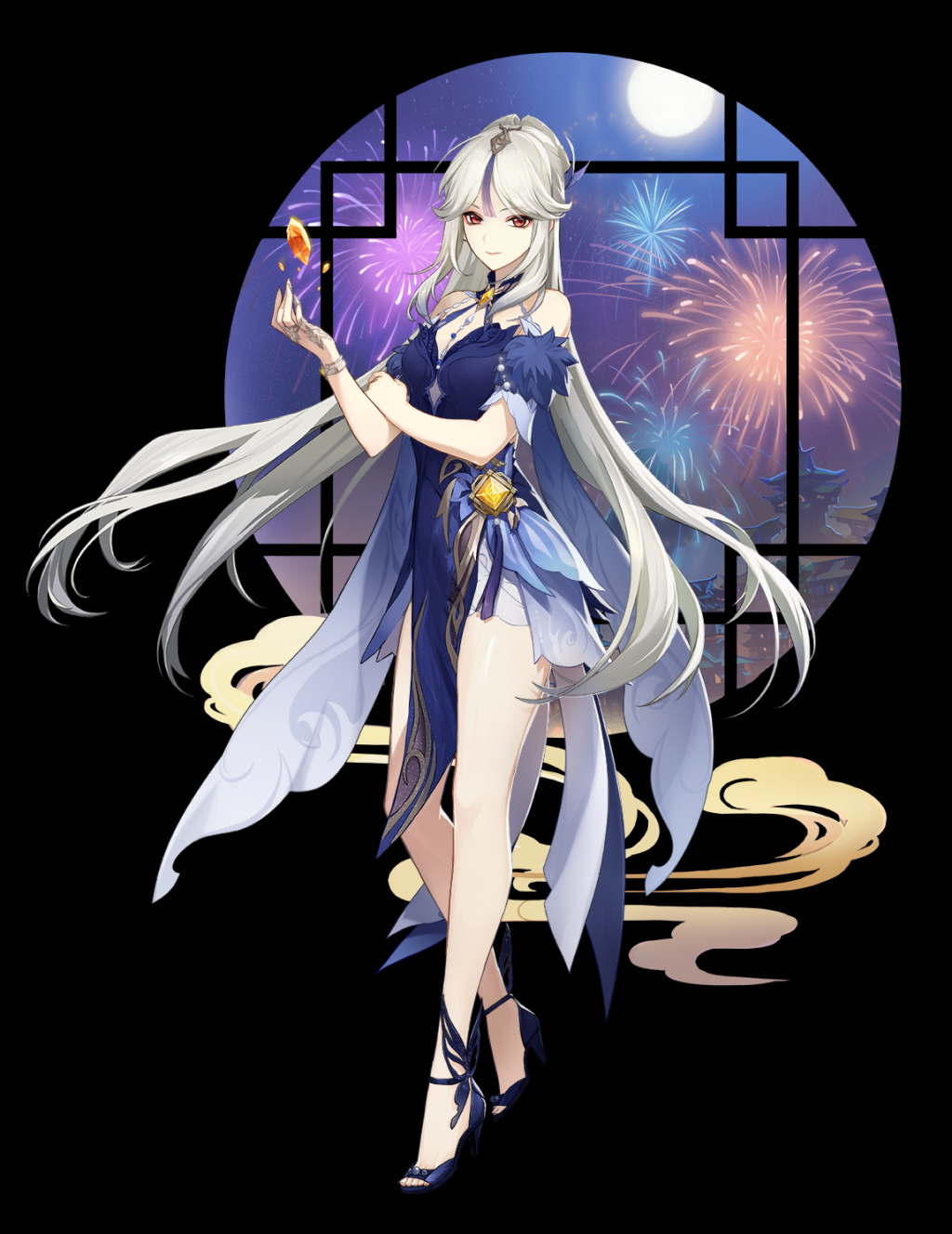 Picture of: Orchid’s Evening Gown  Genshin Impact Wiki  Fandom