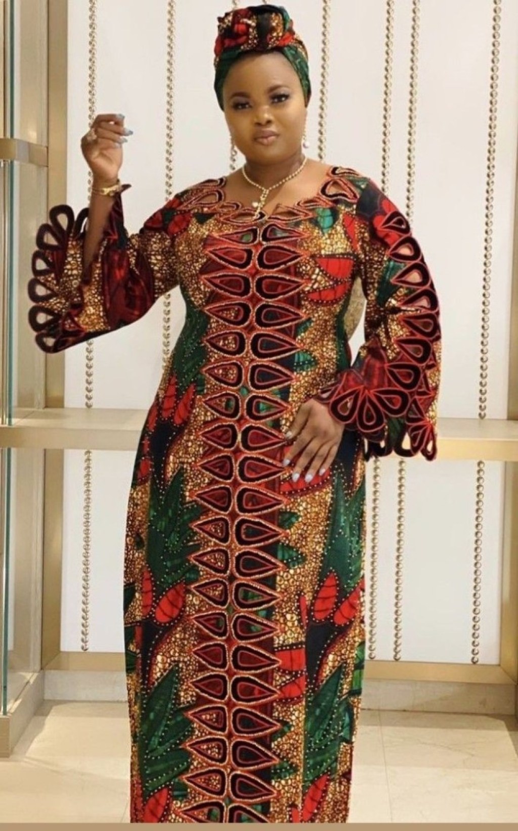 Picture of: Perfect Ankara Bubu Gown For Ladies – TrybeFashion